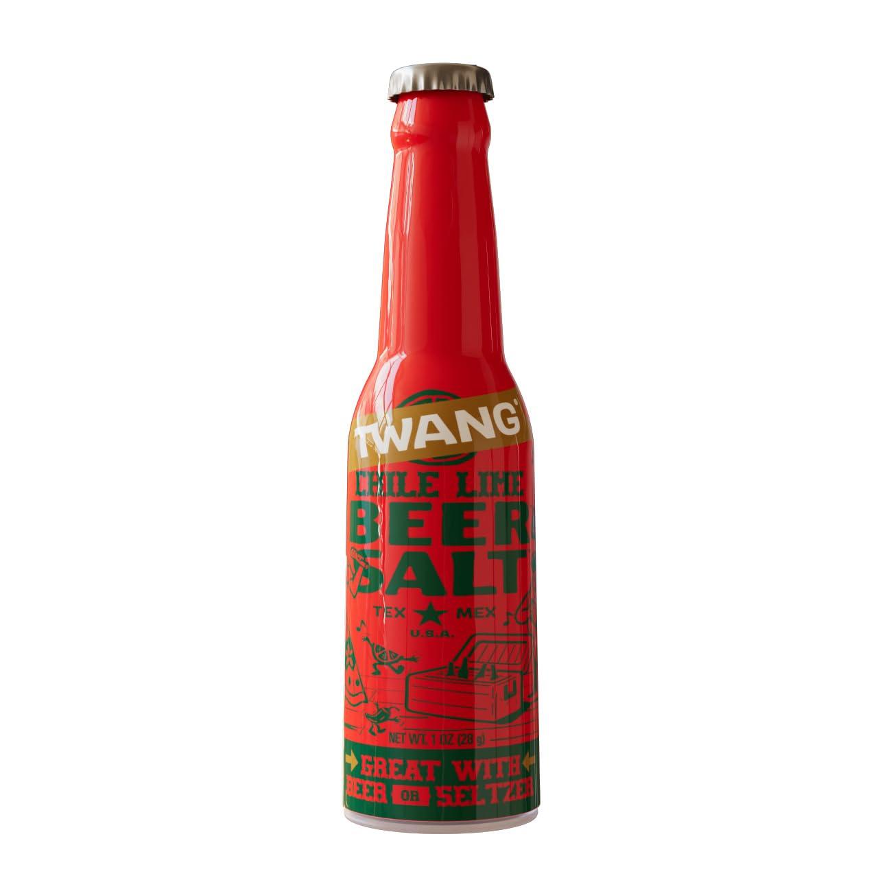image:imageTwang Flavored Beer Salt Seasoning Pickle Toppings for Beer Hard Seltzers Canned Cocktails and More 1 Ounce Pack of 3Chile Lime