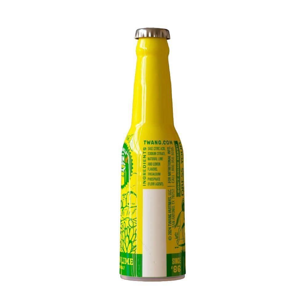 image:imageTwang Flavored Beer Salt Seasoning Pickle Toppings for Beer Hard Seltzers Canned Cocktails and More 1 Ounce Pack of 3Lemon Lime