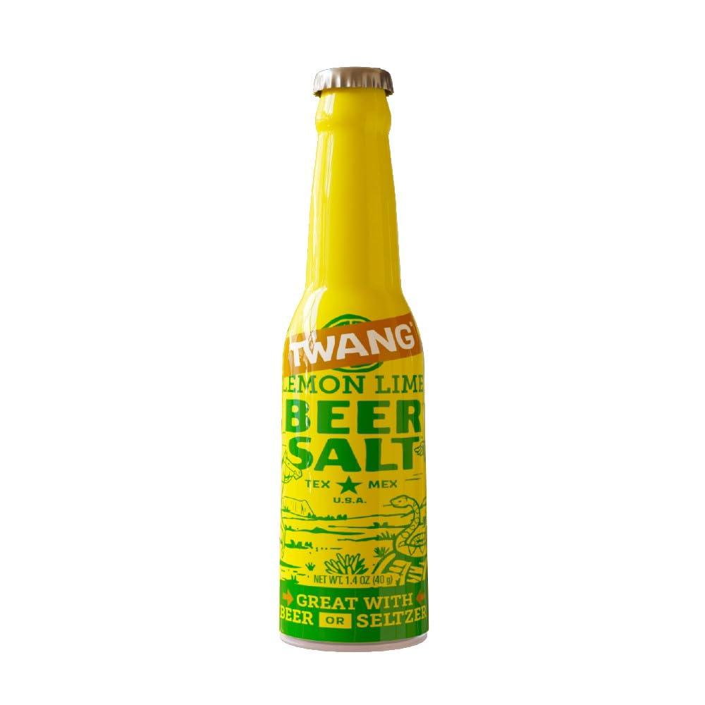 image:imageTwang Flavored Beer Salt Seasoning Pickle Toppings for Beer Hard Seltzers Canned Cocktails and More 1 Ounce Pack of 3Lemon Lime