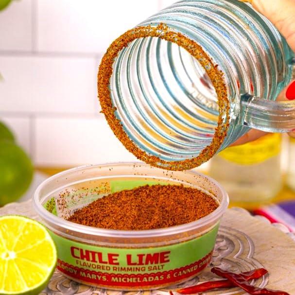 image:imageTwang Flavored Salt Rimmer Lime for Margaritas Mocktails Smoothies and Micheladas 4 Ounce Pack of 12Chile Lime