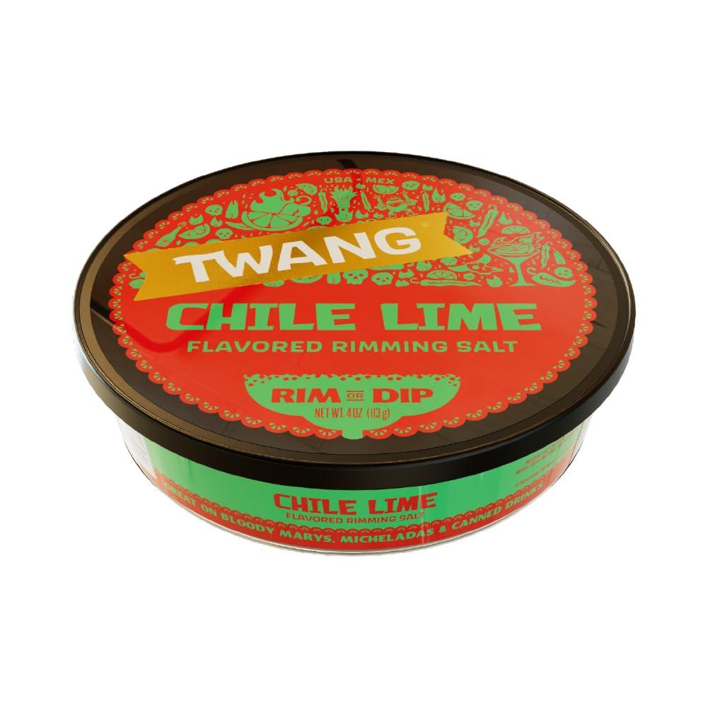 image:imageTwang Flavored Salt Rimmer Lime for Margaritas Mocktails Smoothies and Micheladas 4 Ounce Pack of 12Chile Lime