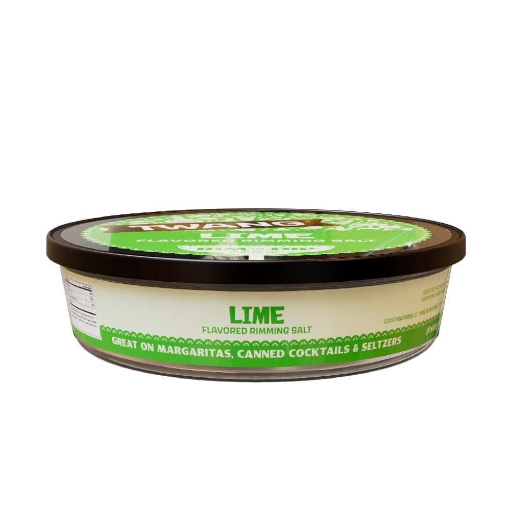image:imageTwang Flavored Salt Rimmer Lime for Margaritas Mocktails Smoothies and Micheladas 4 Ounce Pack of 12Lime