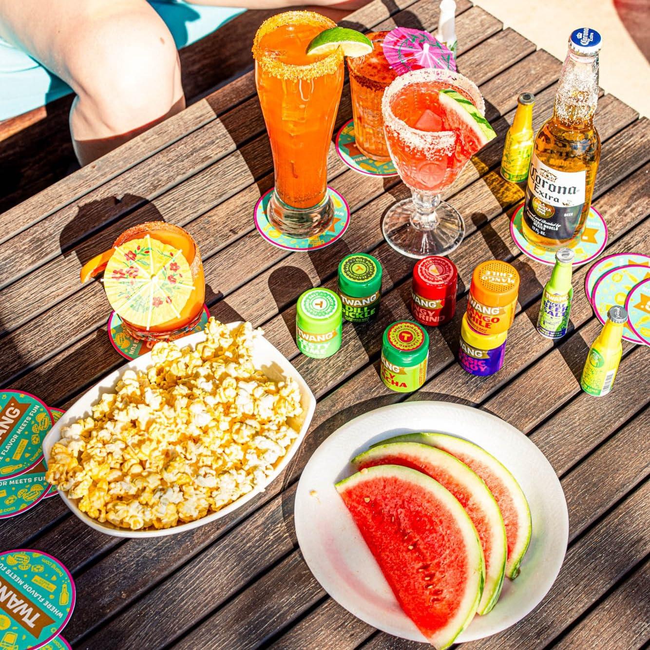image:imageTwang Flavored Snack Salt Seasoning Chamoy Toppings for Popcorn Fresh Fruits Veggies amp Chips 115 Ounce Pack of 10