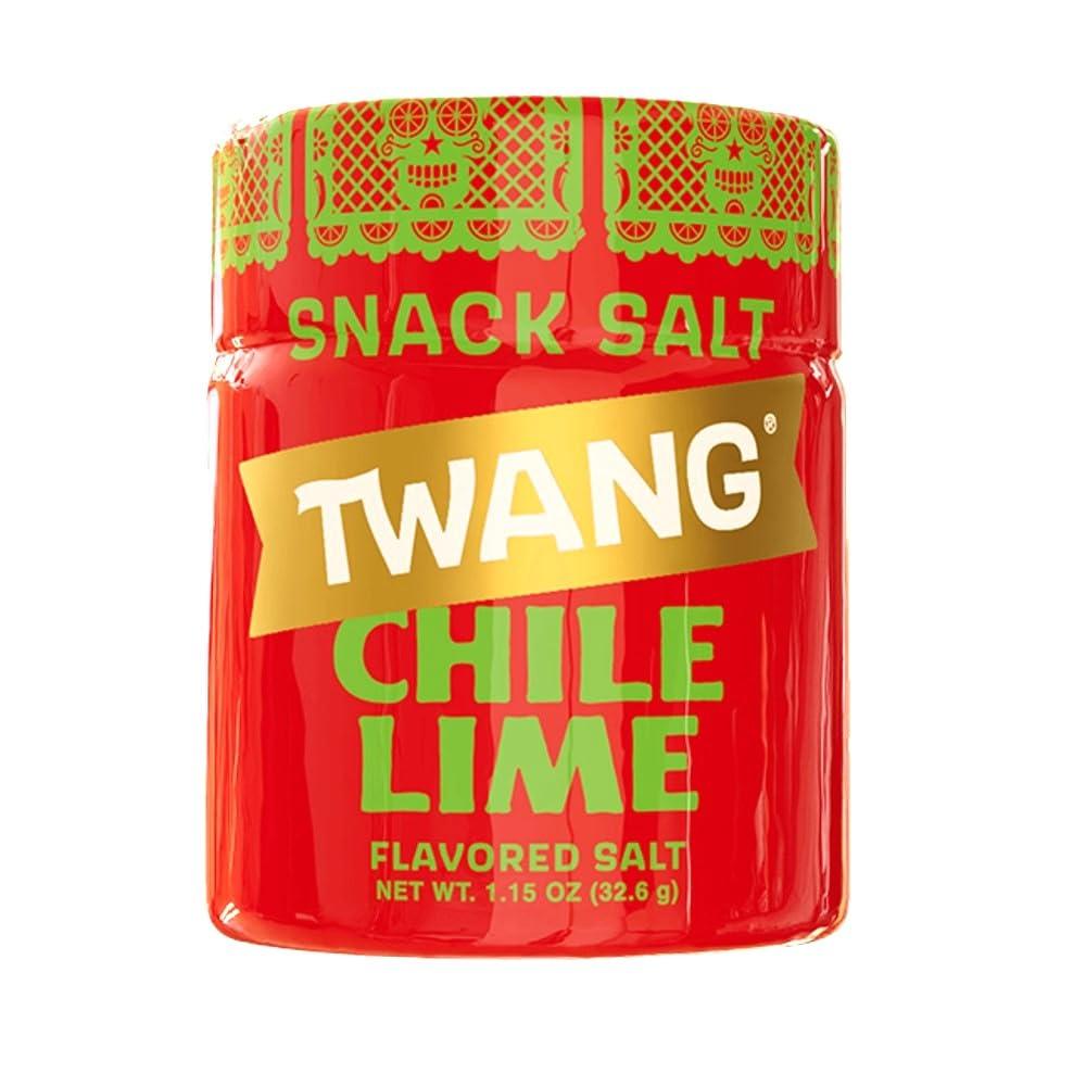 image:imageTwang Flavored Snack Salt Seasoning Lime Toppings for Popcorn Fresh Fruits Veggies amp Chips 115 Ounce Pack of 10Chile Lime