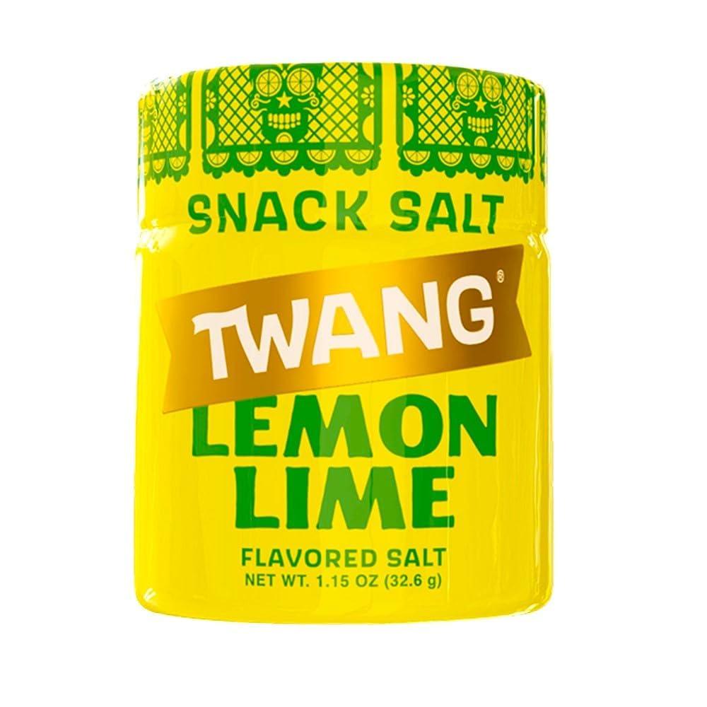 image:imageTwang Flavored Snack Salt Seasoning Lime Toppings for Popcorn Fresh Fruits Veggies amp Chips 115 Ounce Pack of 10Lemon Lime