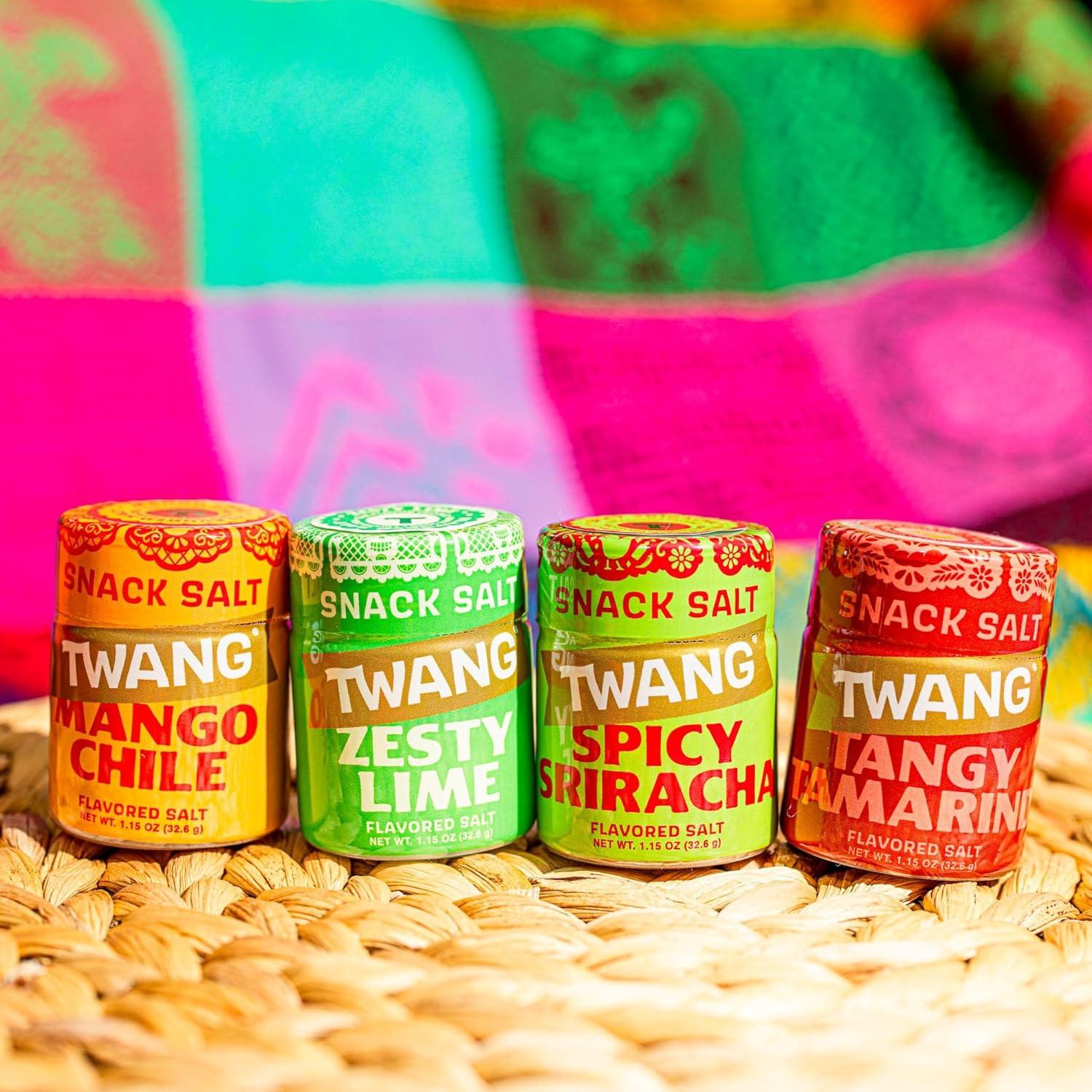 image:imageTwang Flavored Snack Salt Seasoning Lime Toppings for Popcorn Fresh Fruits Veggies amp Chips 115 Ounce Pack of 10Lemon Lime