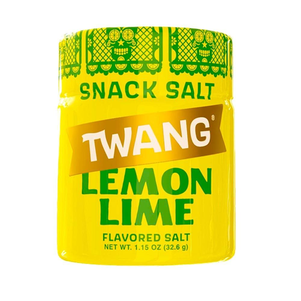 image:imageTwang Flavored Snack Salt Seasoning Lime Toppings for Popcorn Fresh Fruits Veggies amp Chips 115 Ounce Pack of 10Lemon Lime