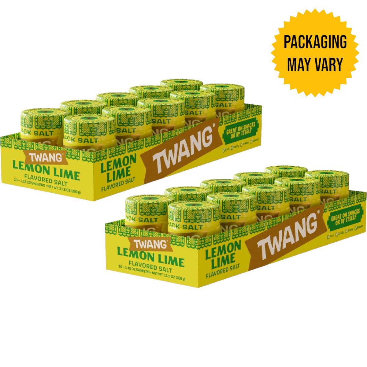 image:imageTwang Flavored Snack Salt Seasoning Lime Toppings for Popcorn Fresh Fruits Veggies amp Chips 115 Ounce Pack of 10Lemon Lime