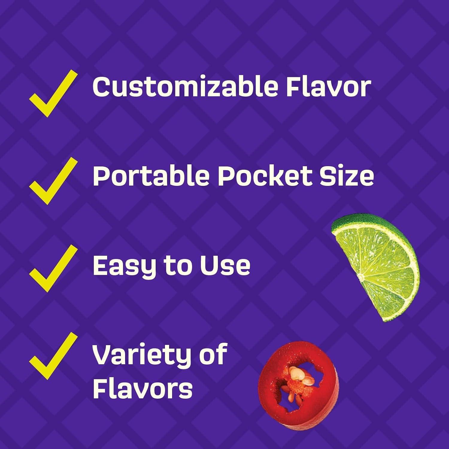 image:imageTwang Flavored Snack Salt Seasoning Lime Toppings for Popcorn Fresh Fruits Veggies amp Chips 115 Ounce Pack of 10Lime