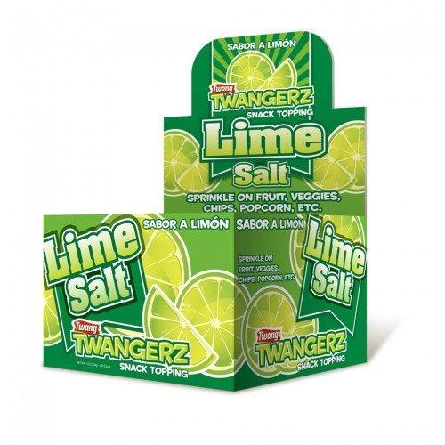 image:imageTwang Flavored Snack Salt Packets Chile Lime Toppings for Popcorn Fresh Fruits Veggies amp Chips 1 Gram Pack of 200Lime
