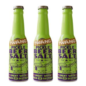 image:imageTwang Flavored Beer Salt Seasoning Pickle Toppings for Beer Hard Seltzers Canned Cocktails and More 1 Ounce Pack of 3Pickle