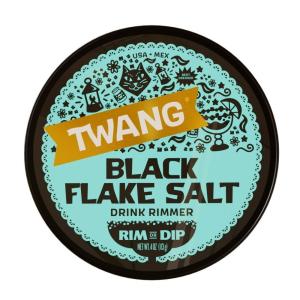 image:imageTwang Flavored Salt Rimmer Lime for Margaritas Mocktails Smoothies and Micheladas 4 Ounce Pack of 12Black Salt