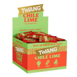 image:imageTwang Flavored Snack Salt Packets Chile Lime Toppings for Popcorn Fresh Fruits Veggies amp Chips 1 Gram Pack of 200Chile Lime