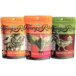 image:imageTwangARita Cocktail Rimming Salt Blend Citrus Variety 4 Ounce Pouch Set of 3 1 Each Chile Lime Grapefruit CitrusCitrus Variety